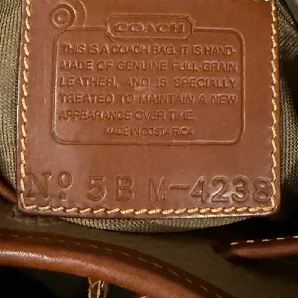 Vintage Coach Newberry Bucket Bag 4238 - Picture 6 of 8